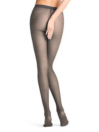 FALKE | Modestrumpfhose PARTICLE wineberry | grau
